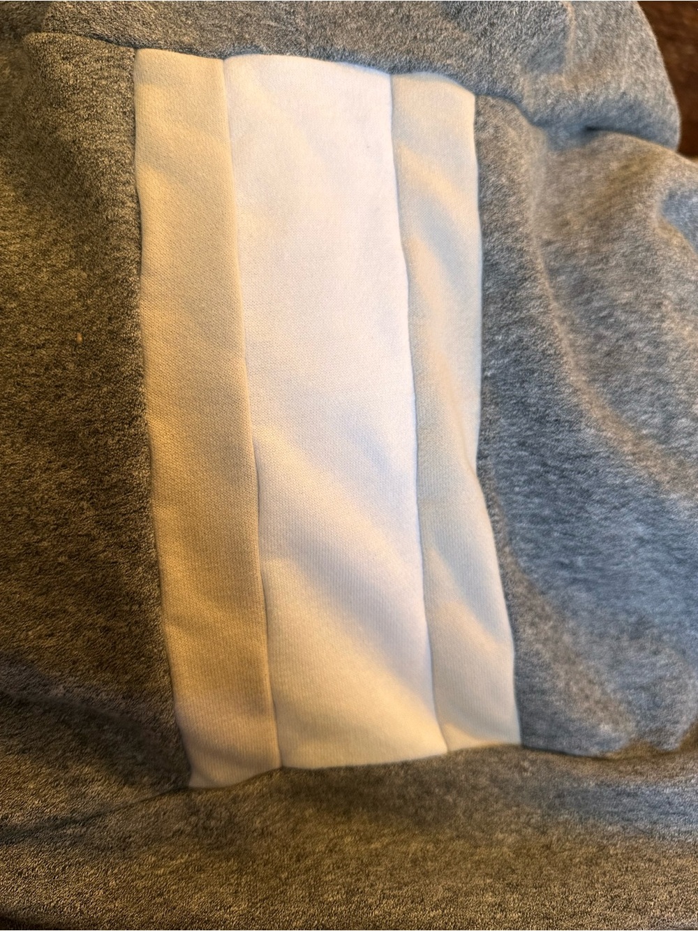 Sz M Vuori Colorblock Hoodie in heather grey - Picture 8 of 9